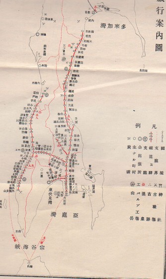 樺太鉄道路線図　　カムイミンタラ様より引用