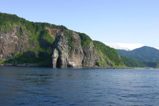 　　有名な「プユニ岬」。上には陸路から行ける展望台もある